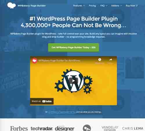 wpbakery page builder